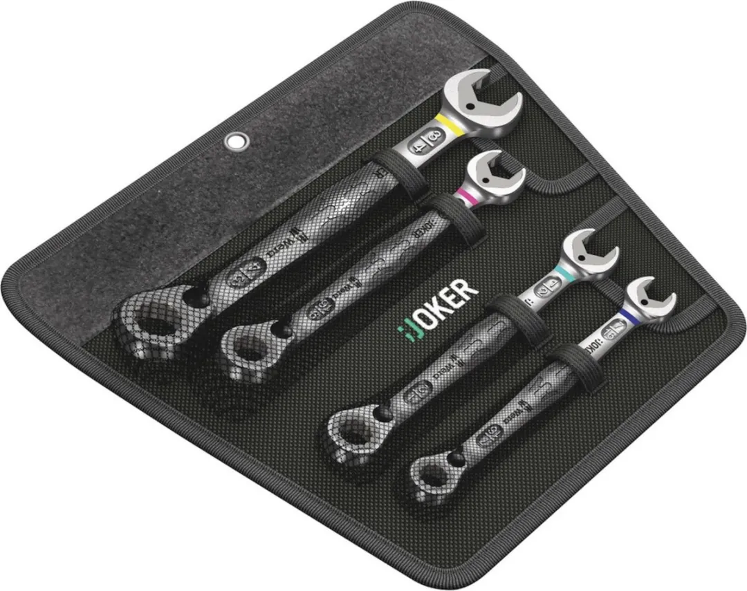 Wera Joker Switch Steek-/Ringratelsleutel 7x16-3x4 - 4-delig