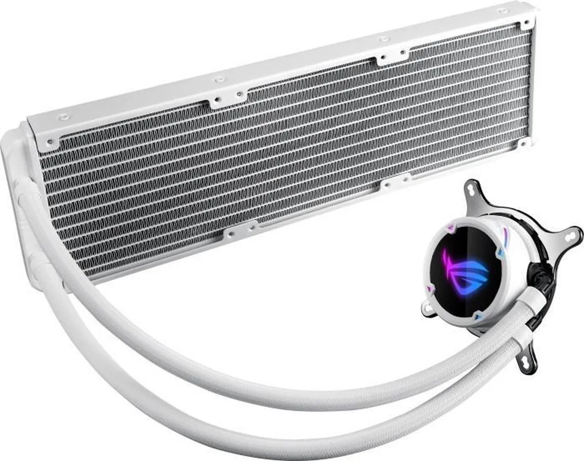 ASUS ROG Strix LC 360 RGB White Edition - 3x 12cm Ventilatoren - 90RC0072-M0UAY0