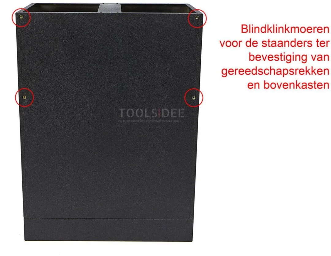 HBM 8 Laden PROFI Gereedschapskast - 8 Stuks