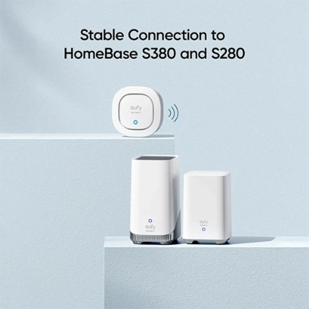 Eufy Security Siren T89703D1 - Draadloos Alarm 105dB - Wit