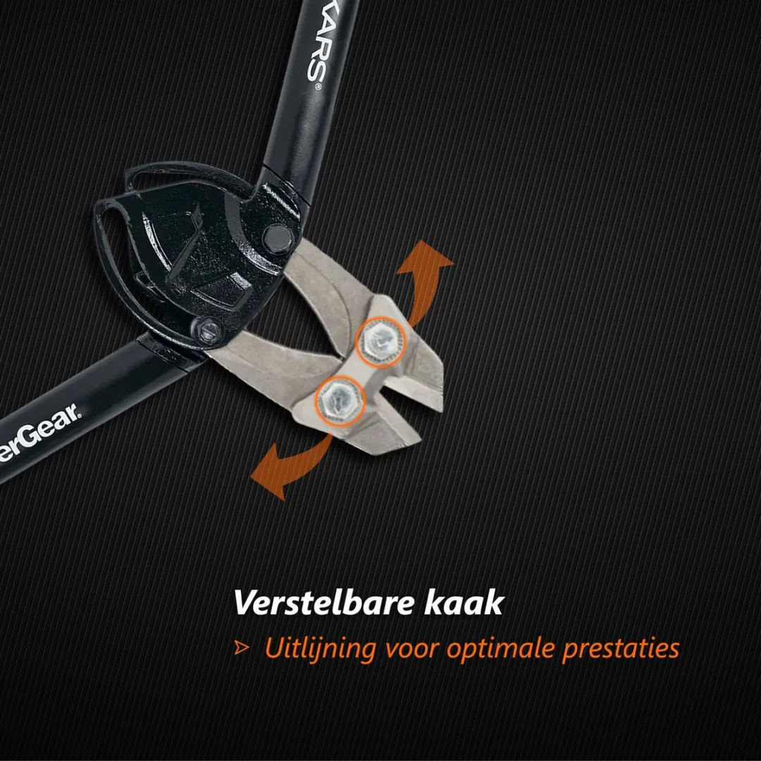 Fiskars Pro Betonschaar 61cm - Zwart/Oranje - afbeelding 6 van 6
