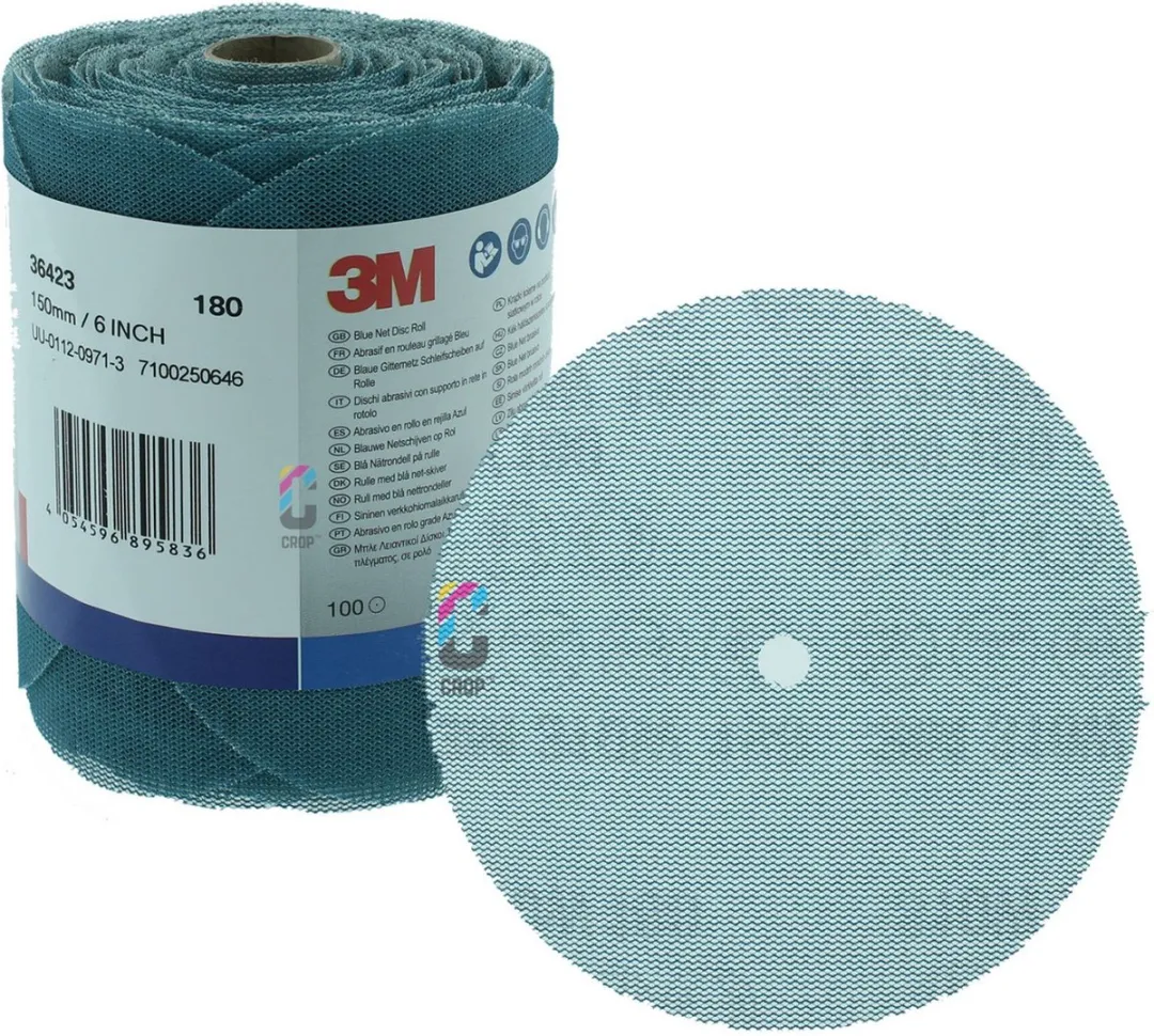3M Blue Net Schuurschijven 150mm P240 - 100 Stuks