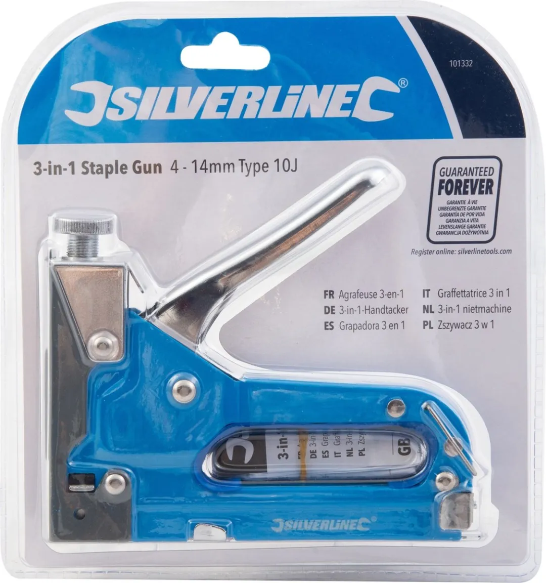 Silverline Nietmachine 4-14mm - voor Nieten/Spijkers