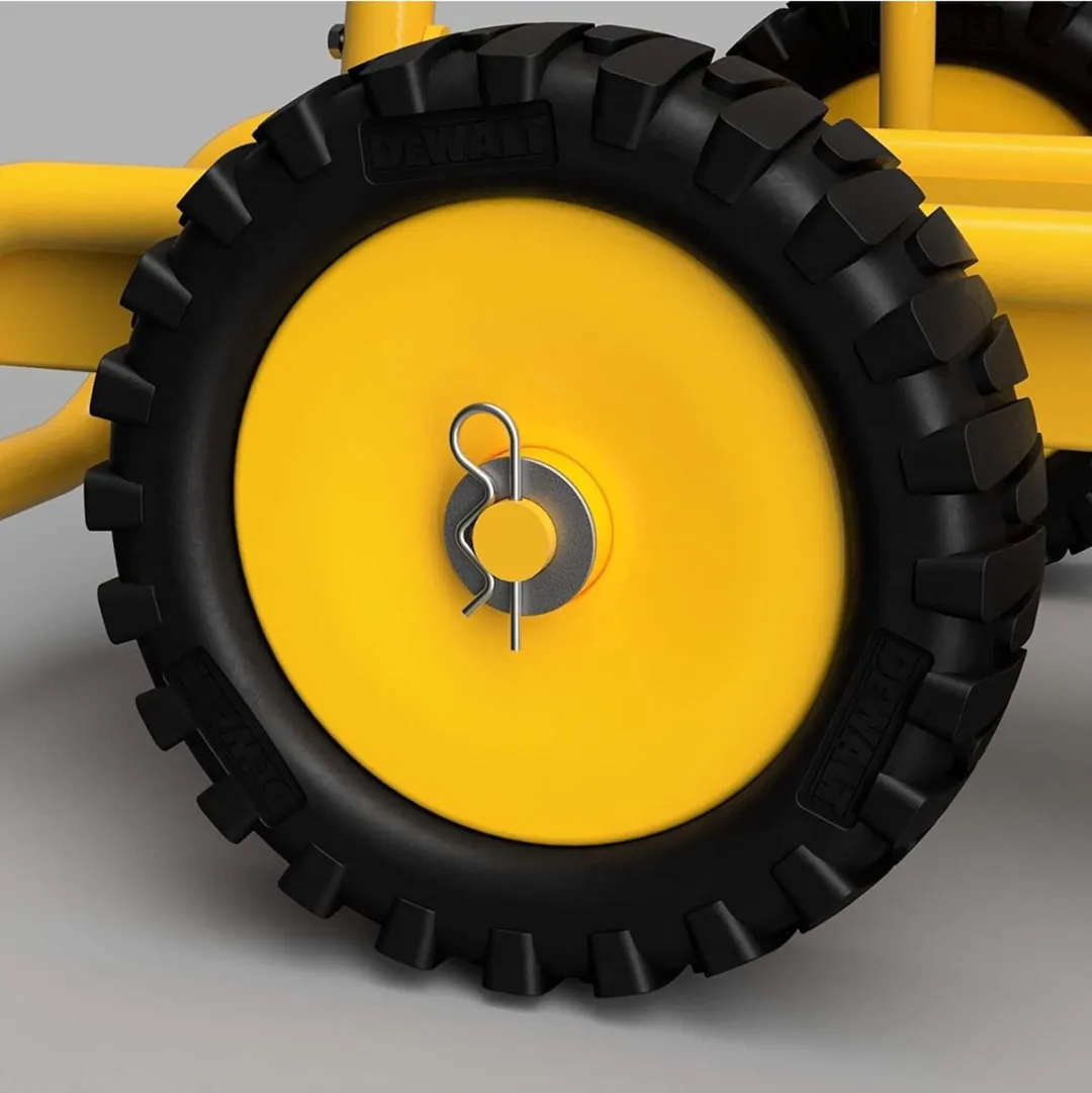 DeWalt Platenwagen DXWT-202 - 500 kg - Zwart/Geel