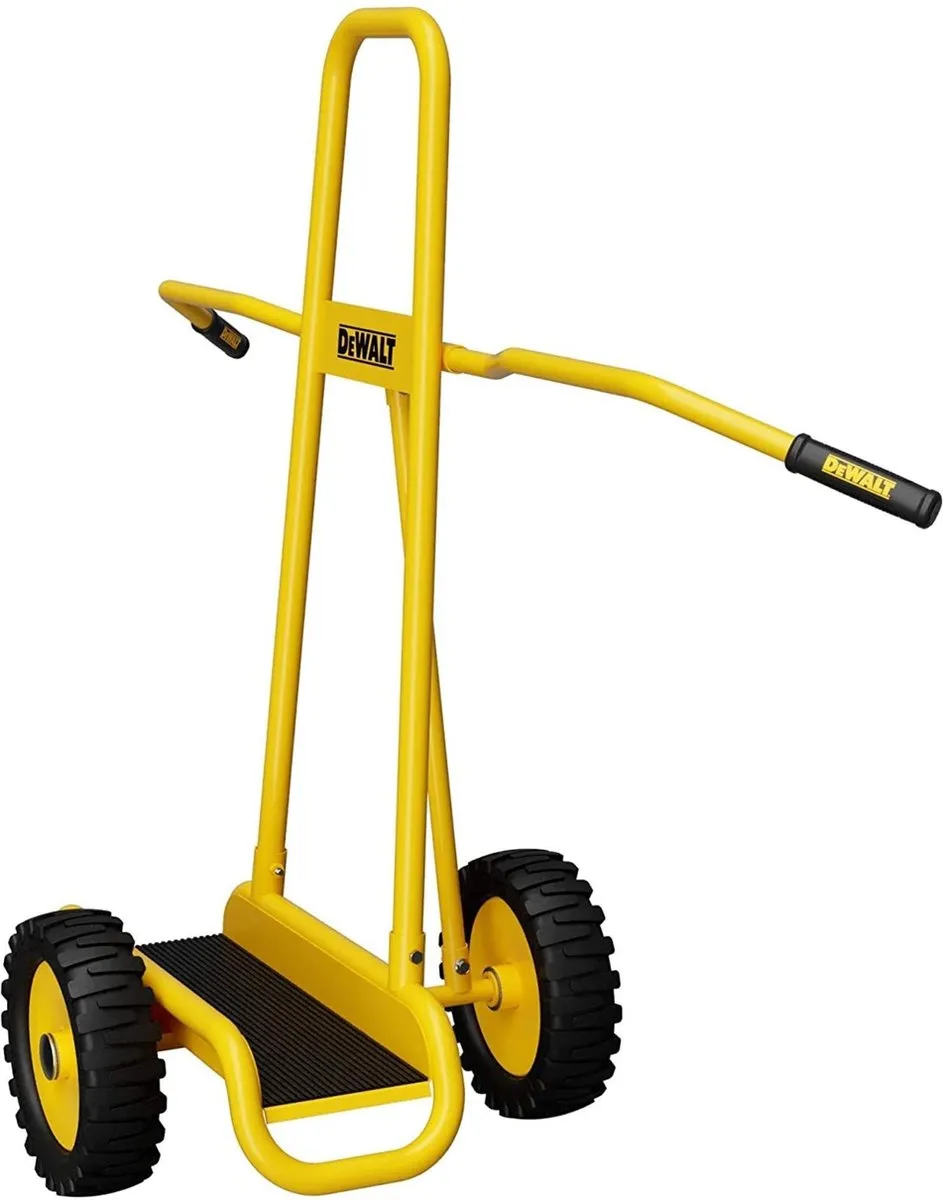 DeWalt Platenwagen DXWT-202 - 500 kg - Zwart/Geel