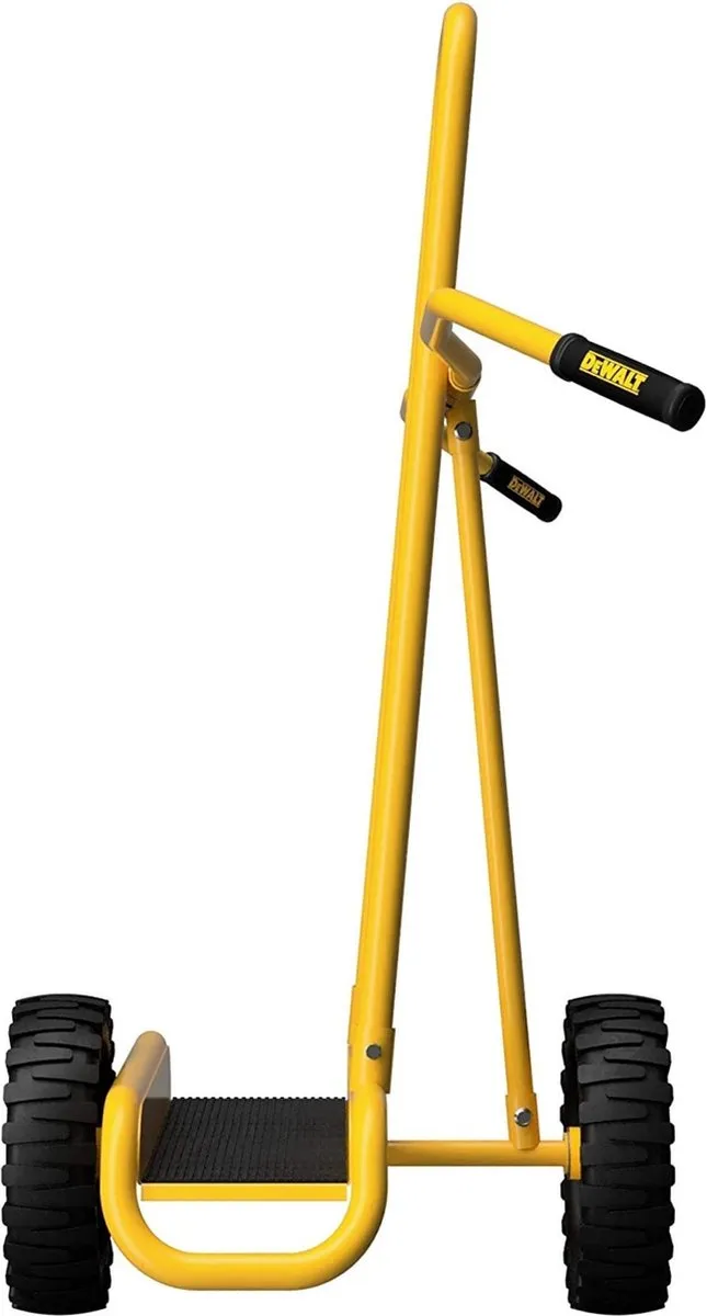DeWalt Platenwagen DXWT-202 - 500 kg - Zwart/Geel
