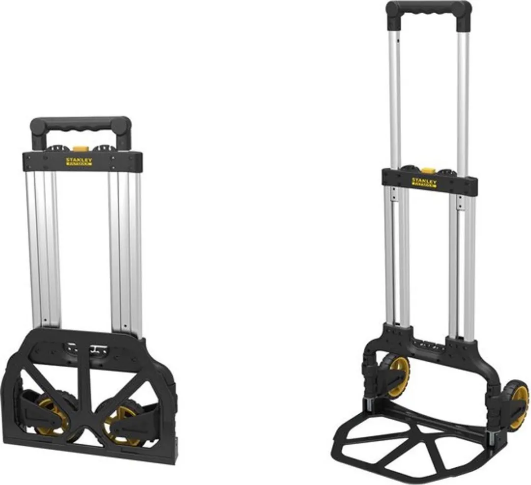 Stanley FXWT-705 Opvouwbare Steekwagen - 70kg - 41x40x104cm - Zwart/Zilver - afbeelding 6 van 6