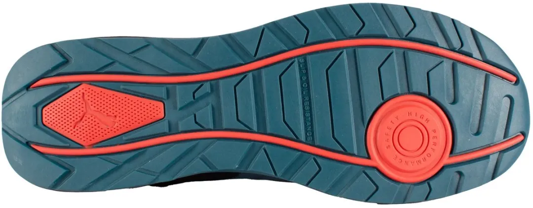 PUMA Frontside Laag S1P - Zwart/Blauw 47