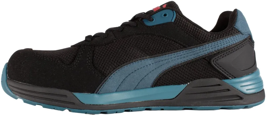 PUMA Frontside Laag S1P - Zwart/Blauw 47