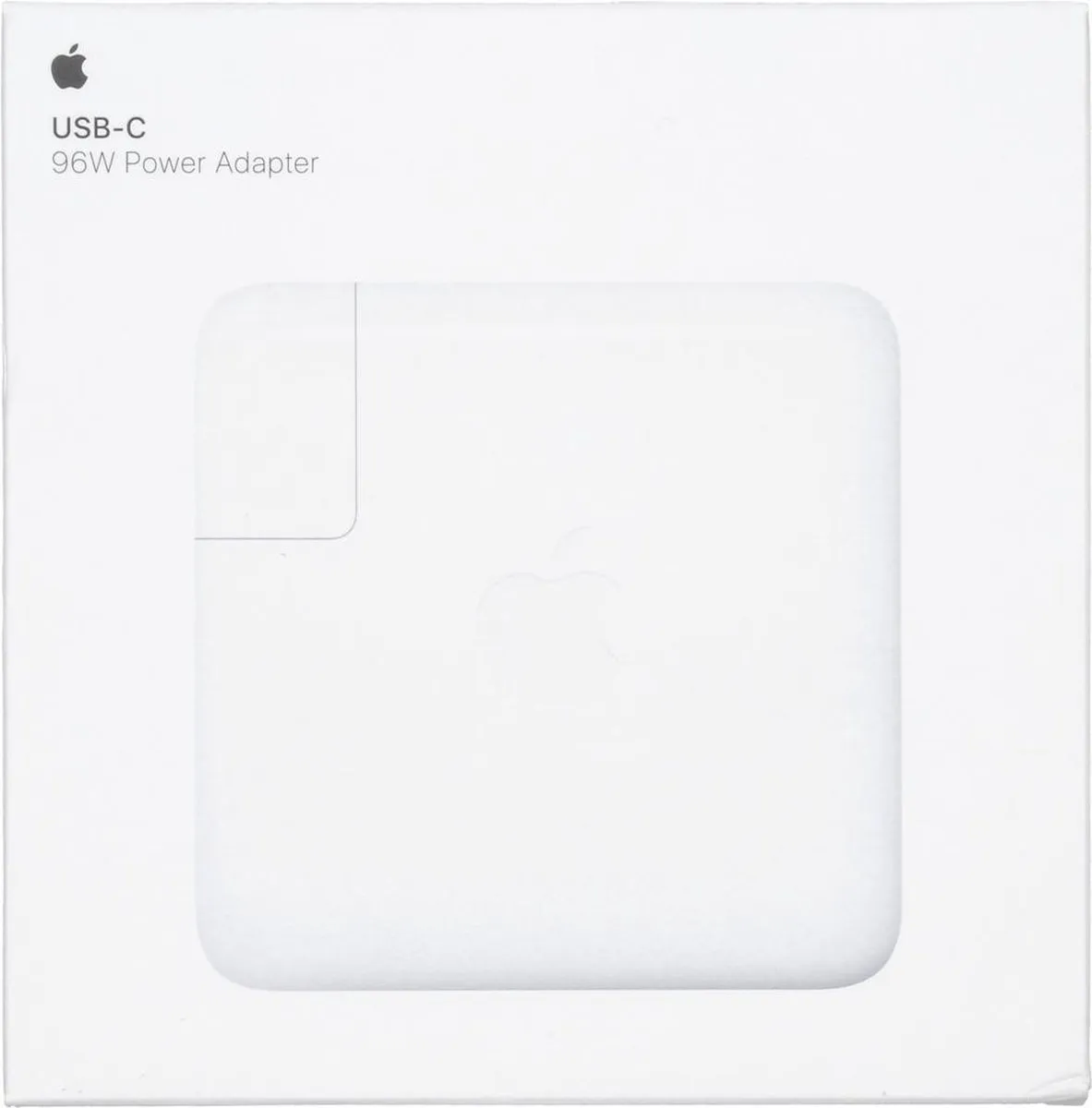 Apple USB-C Power Adapter MX0J2ZM/A 96W - Wit
