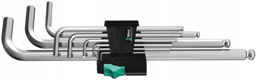 Wera Hex-Plus Inbussleutelset 9-delig - Metrisch