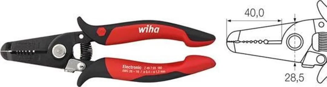 Wiha Afstriptang 33472 - 0,4-1,3mm