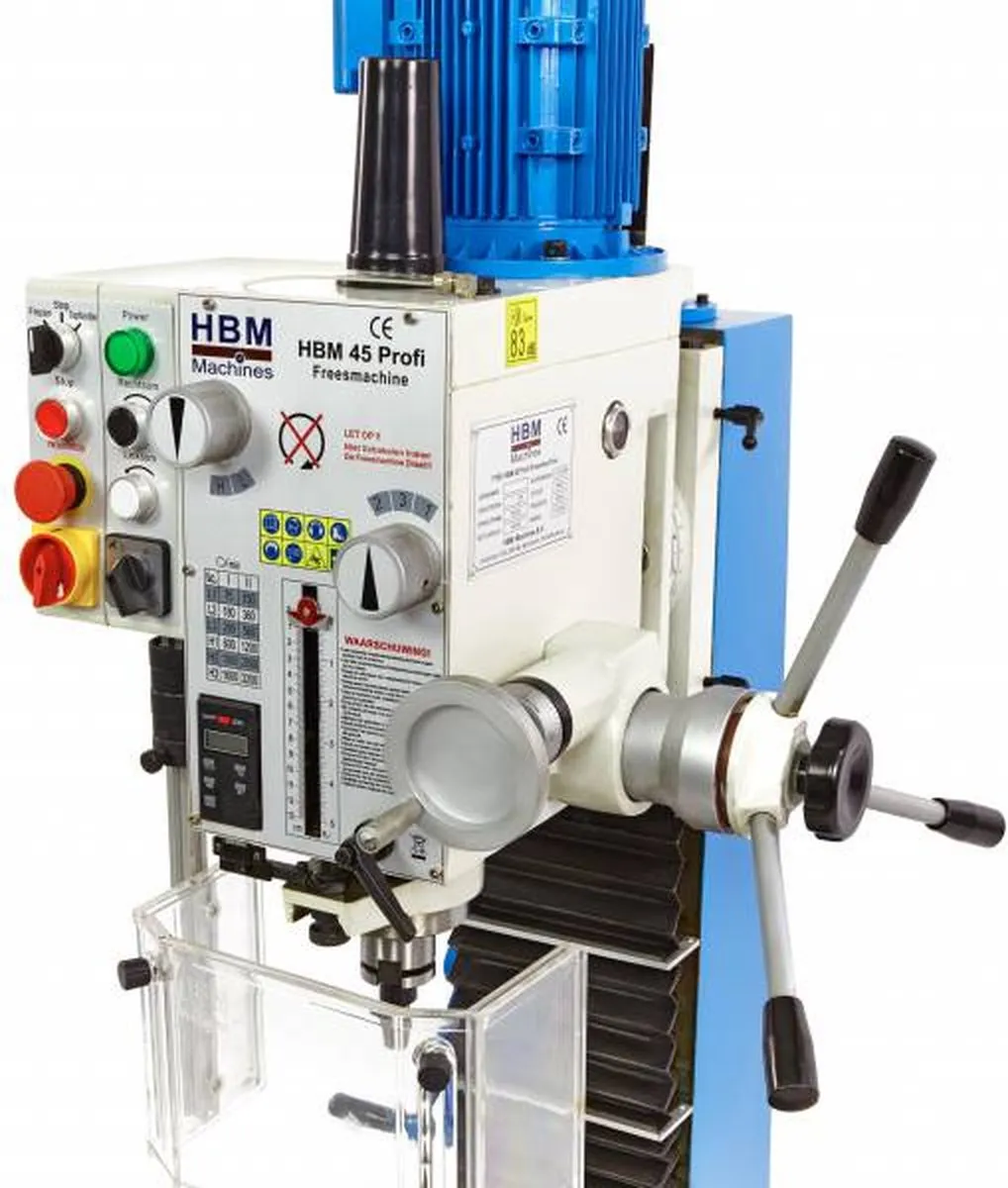 HBM BF 45 Profi Freesmachine 1100W - Blauw - afbeelding 6 van 6
