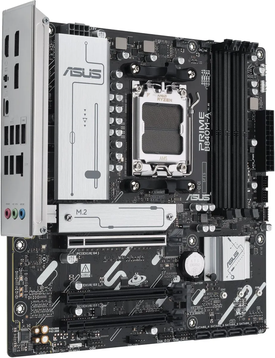 ASUS PRIME B840M-A-CSM Moederbord - AM5 - Micro-ATX