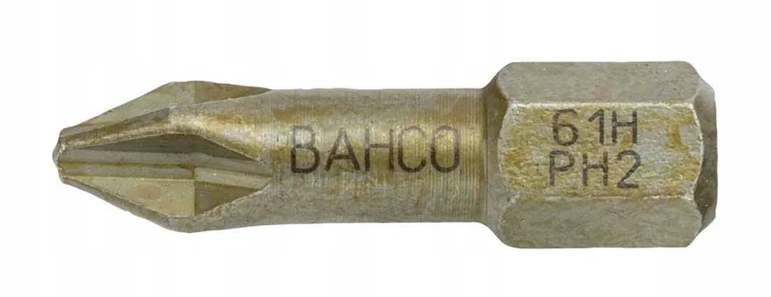 Bahco PH3 Bits Gehard 25mm - 5 Stuks