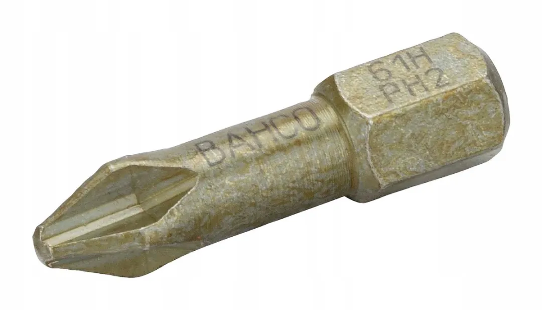 Bahco PH3 Bits Gehard 25mm - 5 Stuks