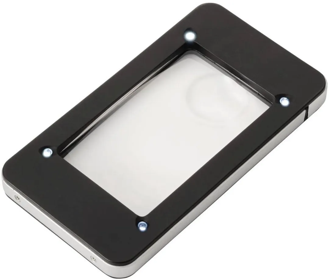 TOOLCRAFT TO-10283184 Vergrootglas - 2x/4x - Ø23mm - Zwart