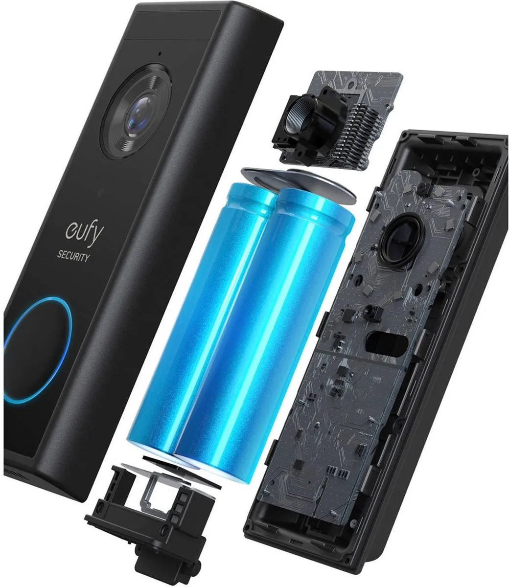 Eufy Security S220 Video Deurbel Uitbreiding - Zwart