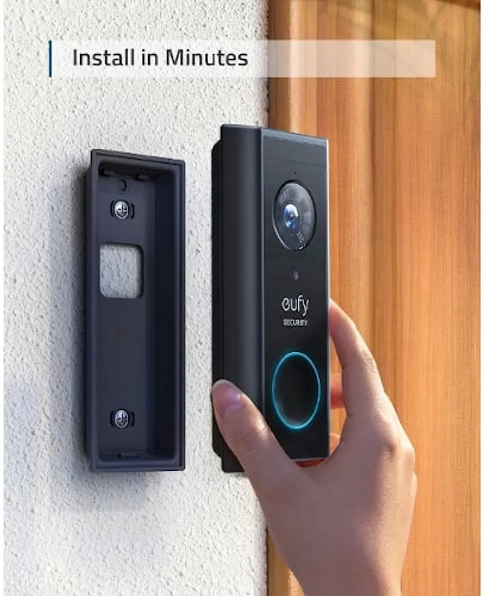 Eufy Security S220 Video Deurbel Uitbreiding - Zwart