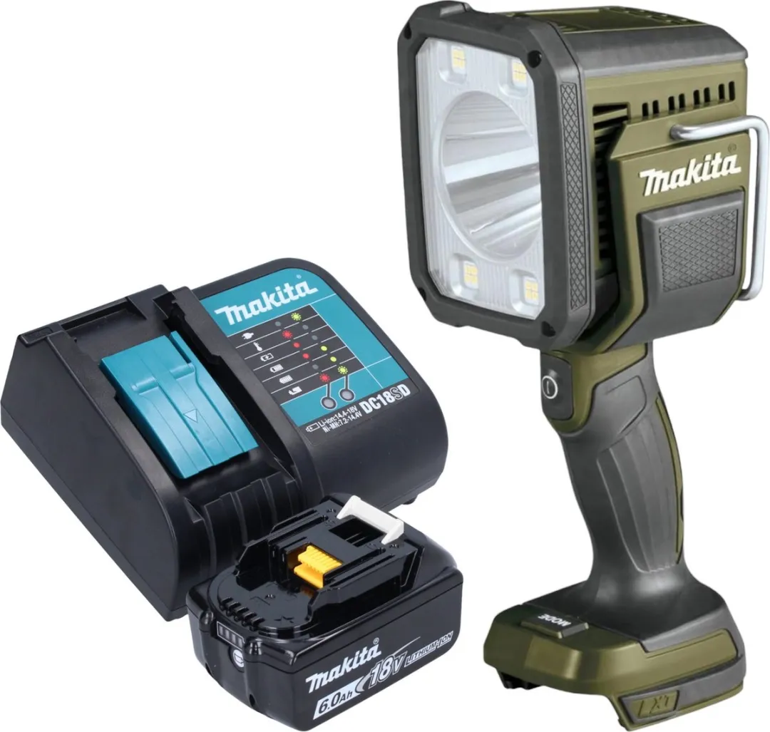 Makita DML 812 SG1 Accu-Handlamp 18V 1250lm