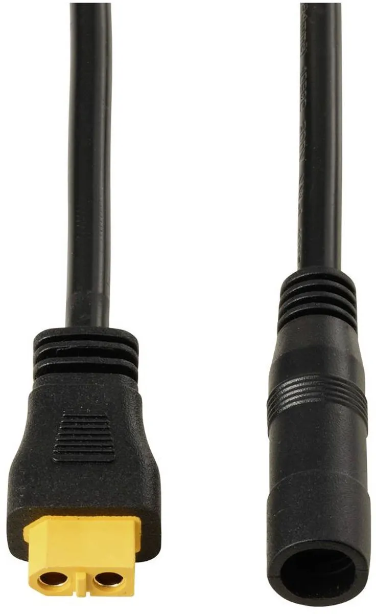 Tru Components DC-bus 2,5/5,5mm naar XT60-kabel 0,5m - TC-13619300