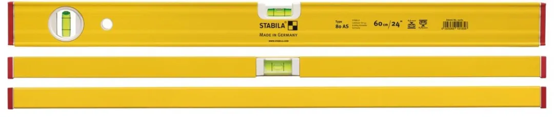 Stabila Waterpas 80AS Blok 80cm