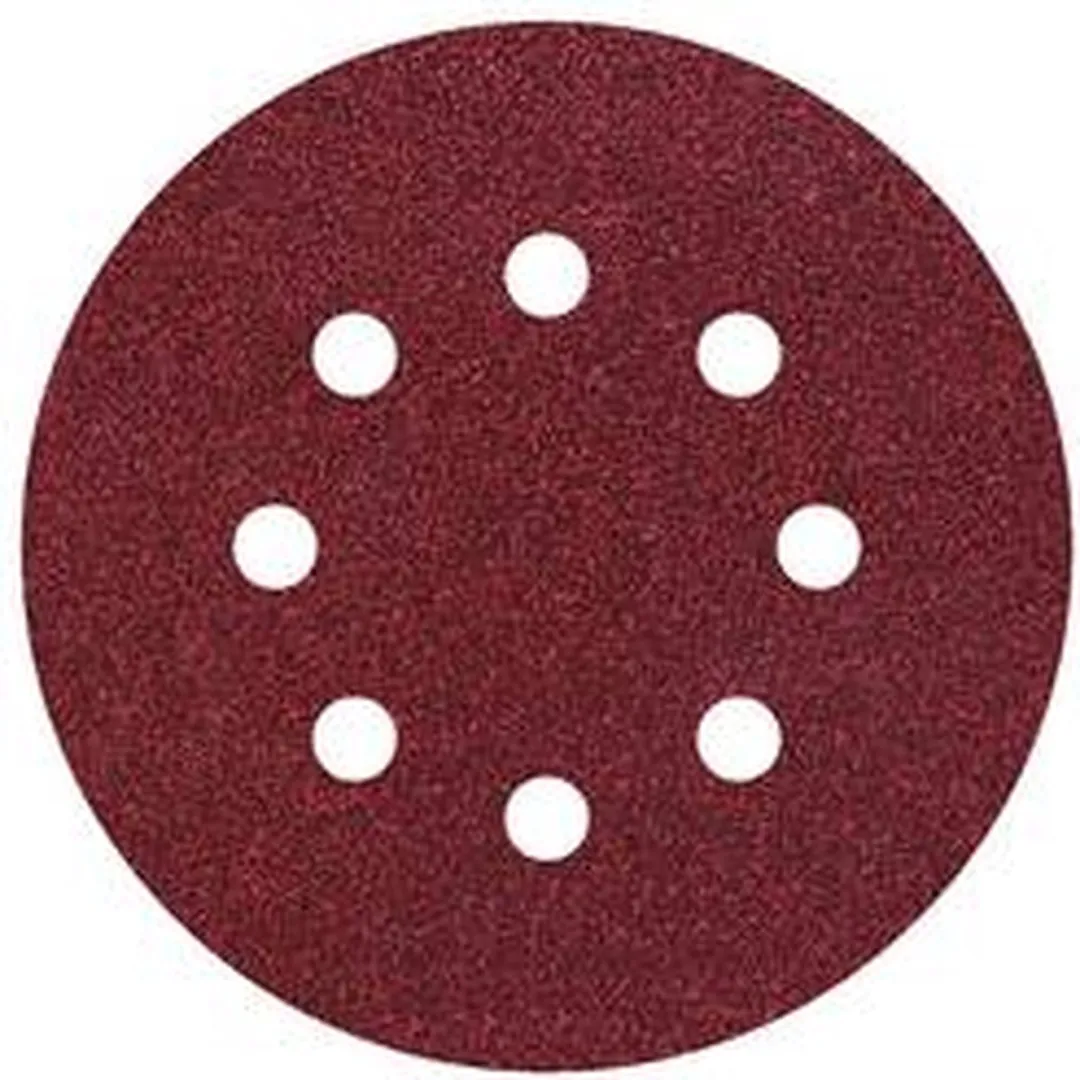 Wolfcraft 5 Klittenbandschijven Ø125mm Korrel 24-31