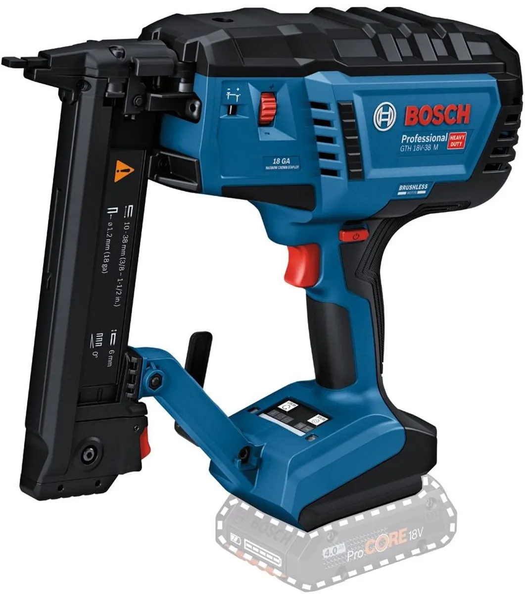 Bosch Professional GTH 18V-38 M Accu Niettacker 18V Basic Body