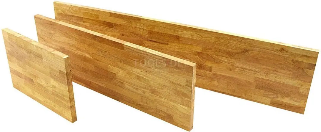 HBM Massief Houten Werkblad 204cm