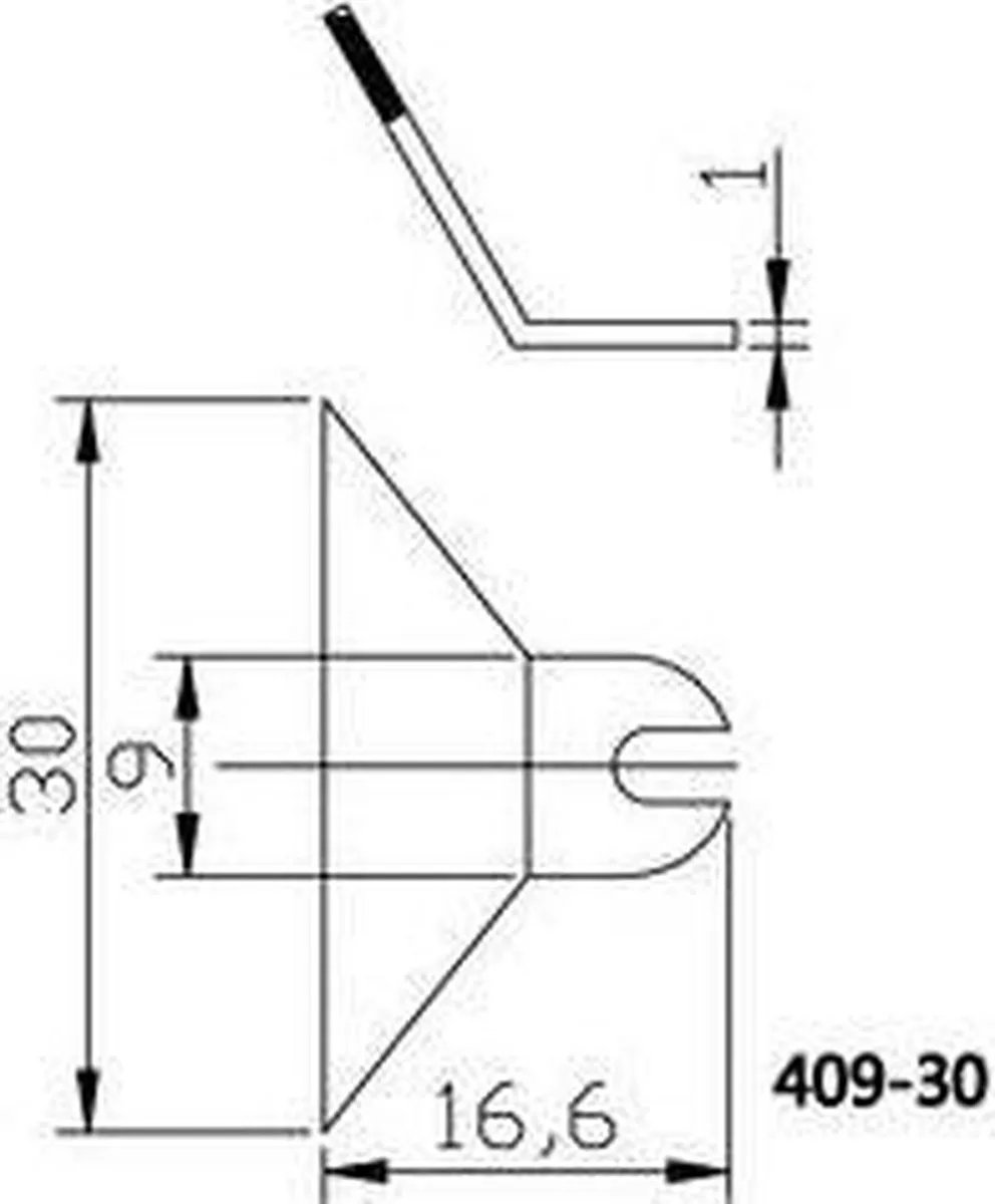 TOOLCRAFT TO-6897084 Soldeerpunt - 30mm x 18mm