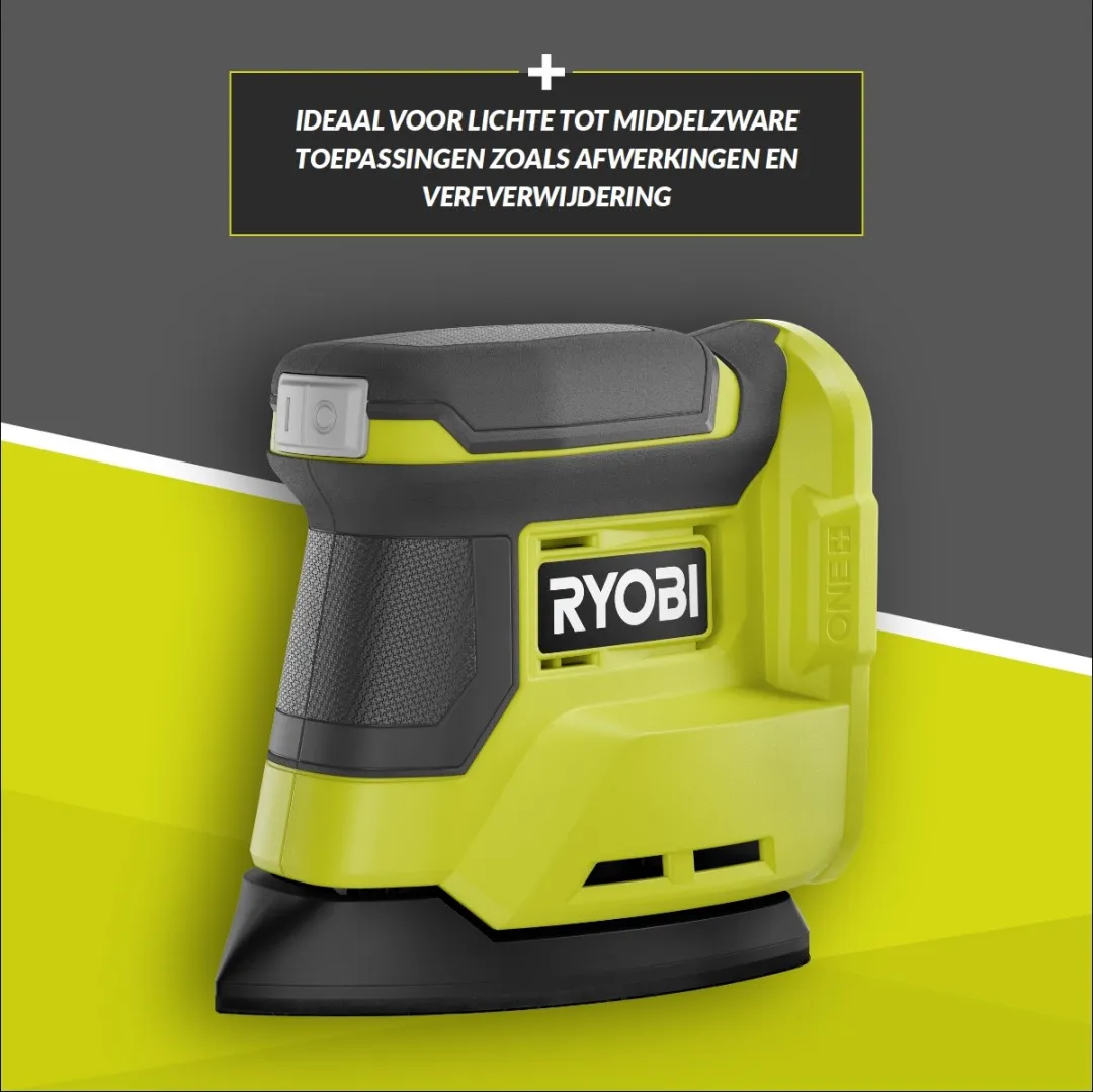 Ryobi One+ RPS18-0 Palmschuurmachine - 100x140mm