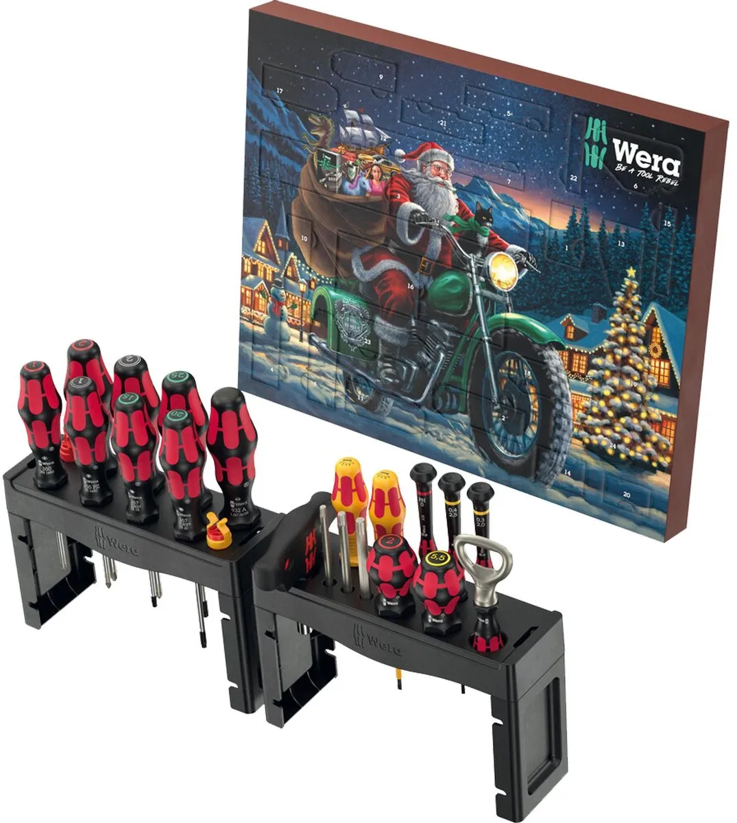 Wera Adventskalender 2025 28-delig Multicolor