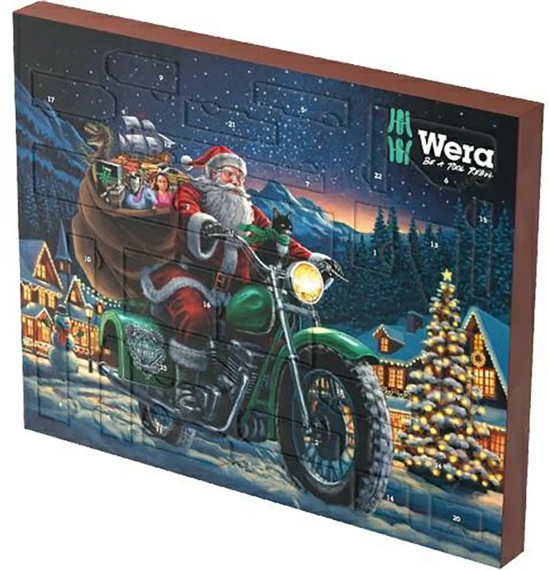 Wera Adventskalender 2025 28-delig Multicolor - 05136610001