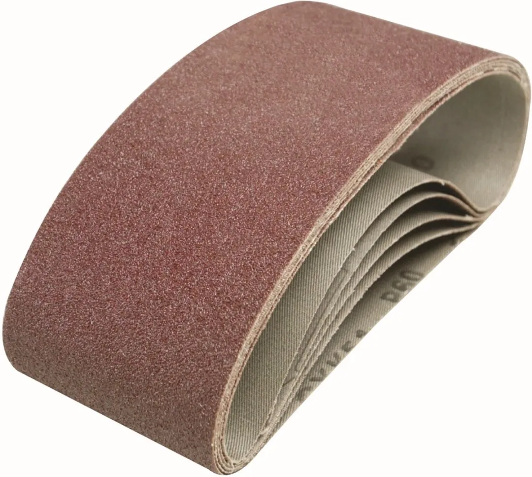Silverline Schuurbanden Aluminiumoxide 40 - 75x457mm - 5 Stuks