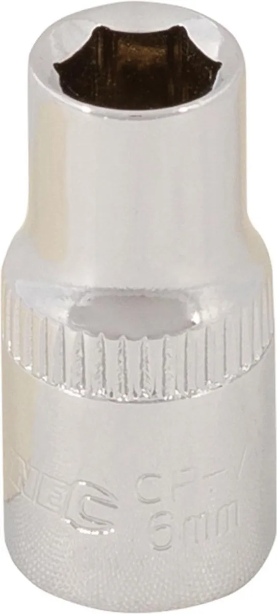 Silverline Zeskantige Metrische Dop 6 mm
