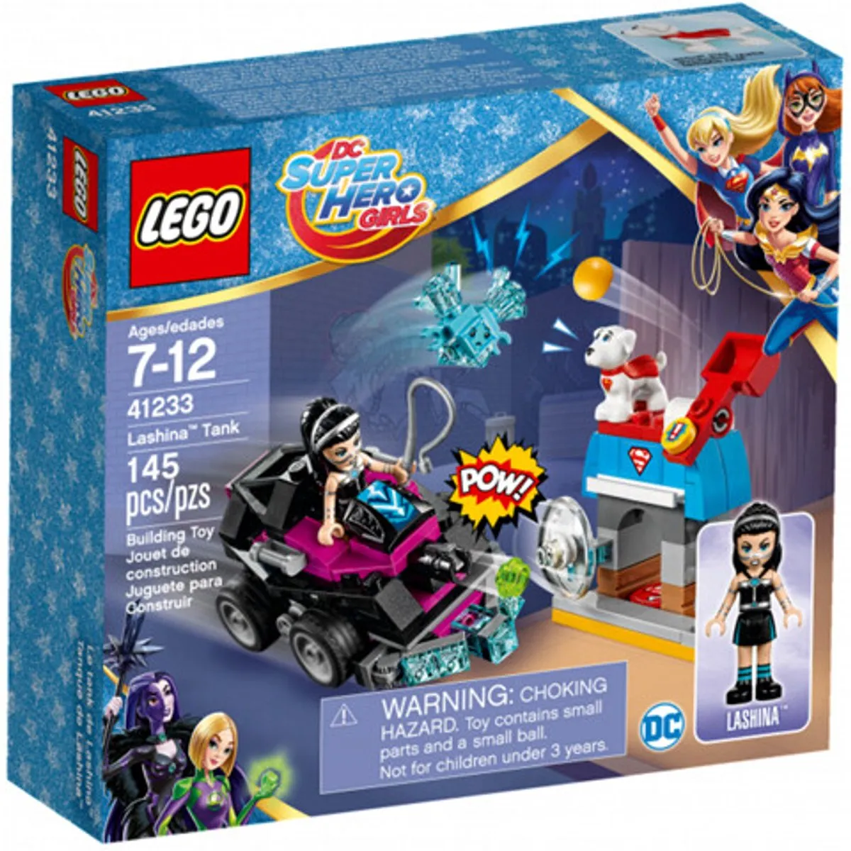 LEGO DC Super Hero Girls Lashina Tank 41233 - 145 Stukken
