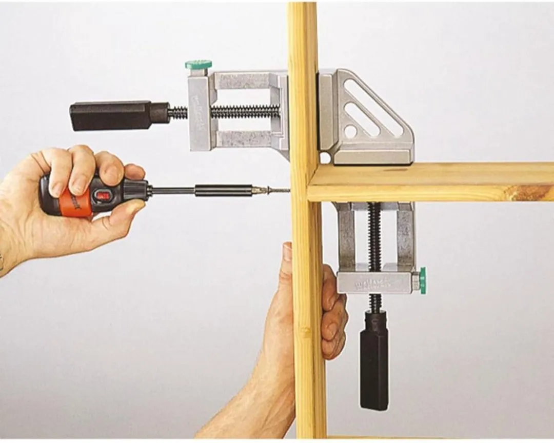Wolfcraft Hoekklem Bankschroef Hoek 3415000 - Multi