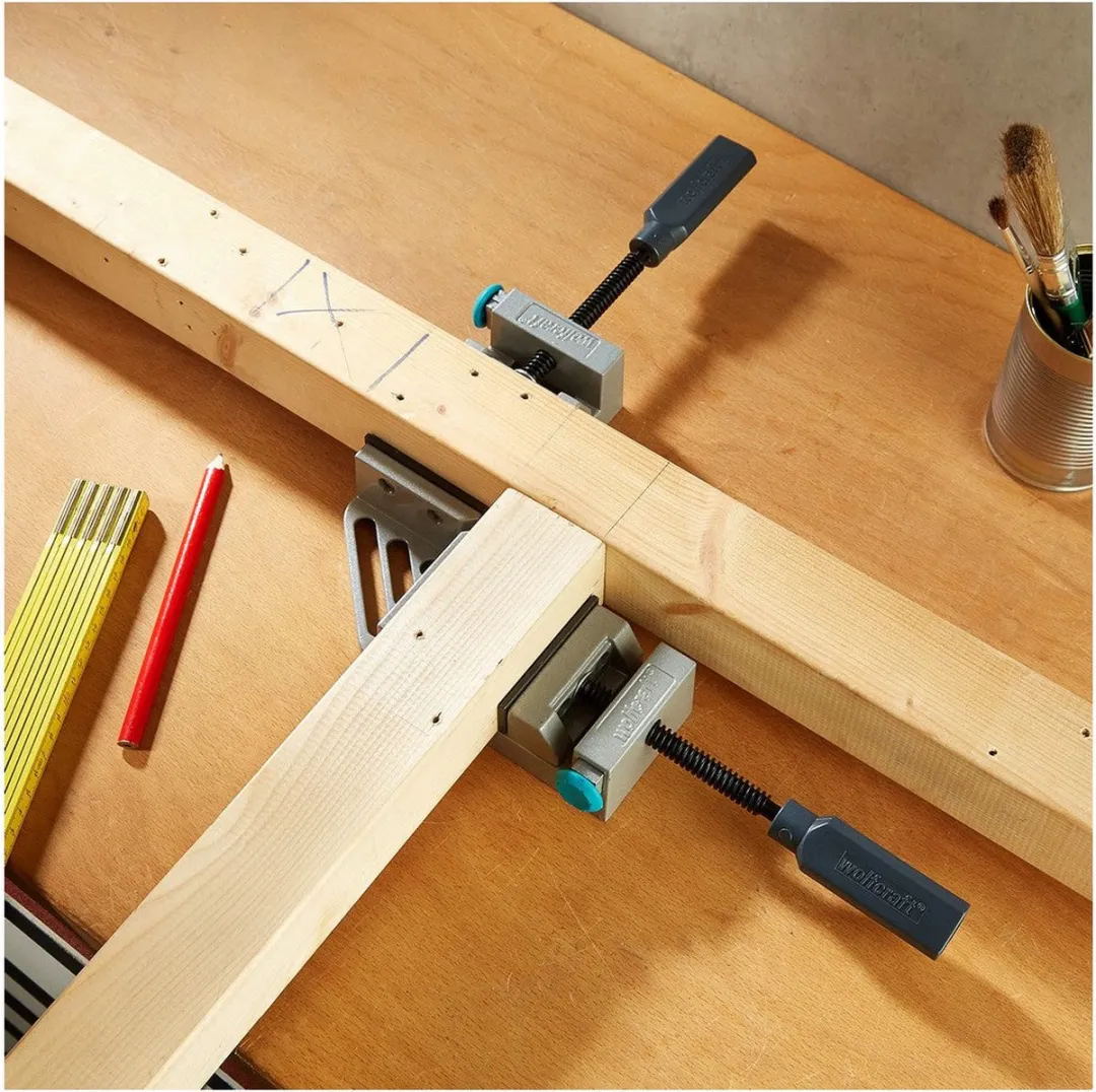 Wolfcraft Hoekklem Bankschroef Hoek 3415000 - Multi