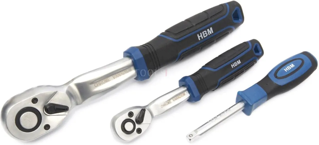 HBM Gereedschapskoffer 151-delig - 8" vijl & draadkniptang