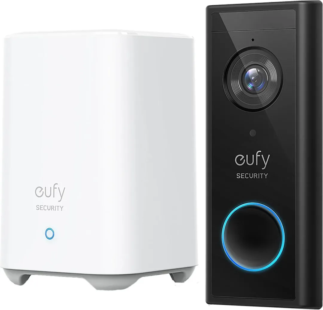 Eufy Video Doorbell 2K + HomeBase 2 - 4 Ontvangers