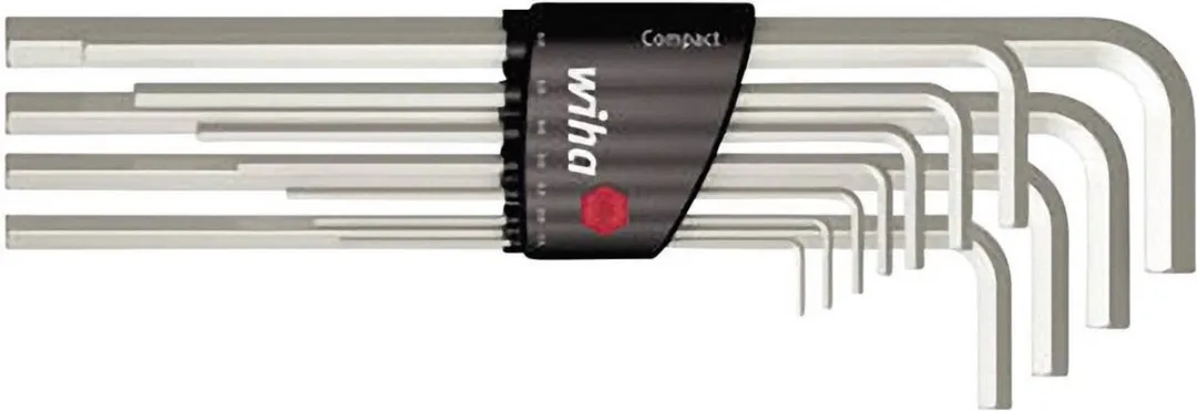 Wiha Stiftsleutelset 12-delig 36451 - Zeskant 1,5-10mm