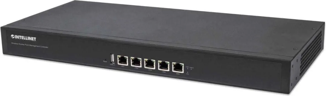 Intellinet 525749 Gateway/Controller 10/100/1000 Mbit/s - Zwart