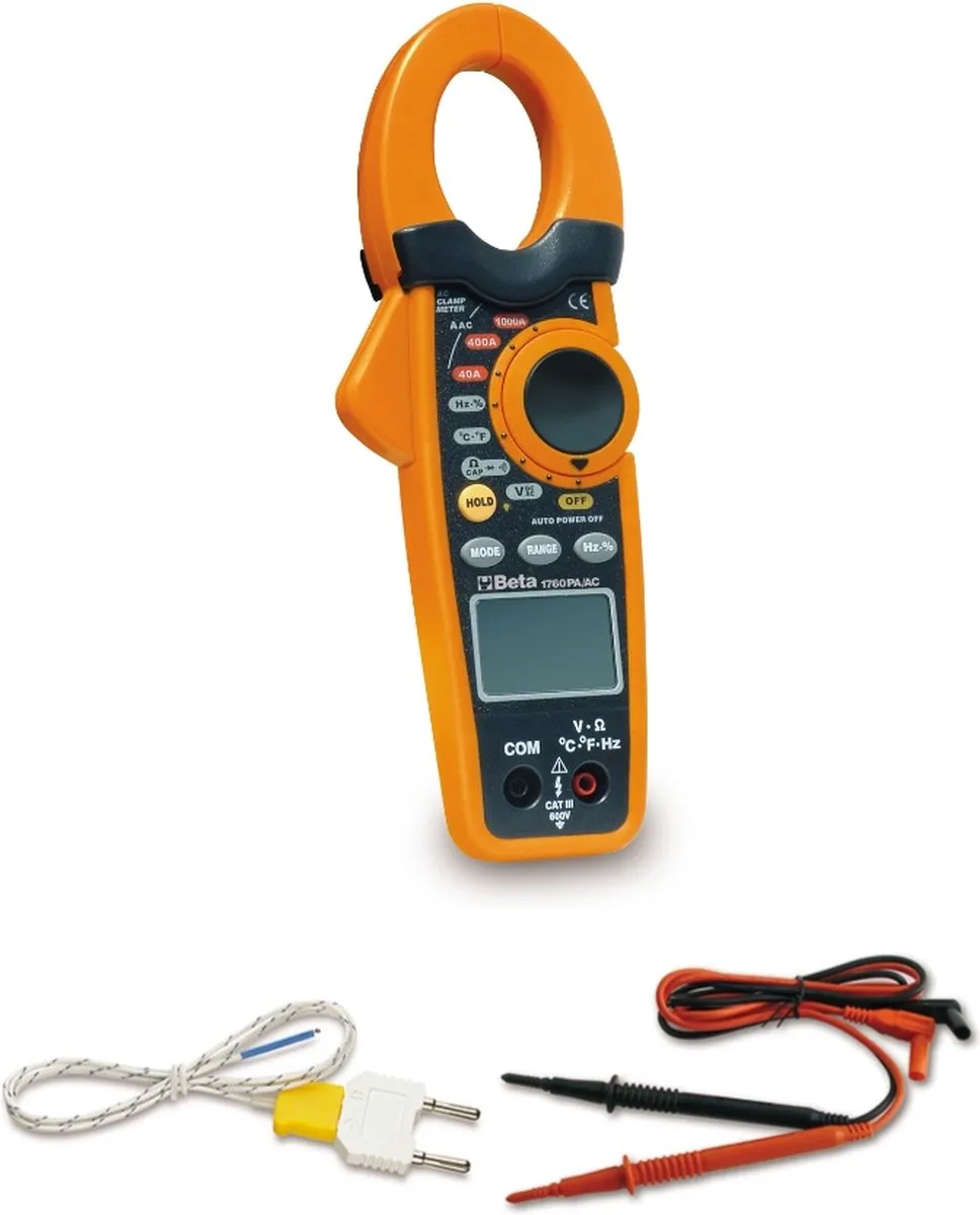 Beta 1760PA/AC Multimeter met Ampereklem