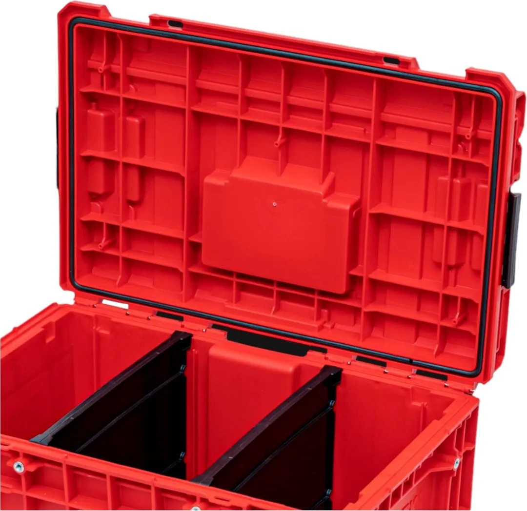 Toolbrothers RHINO XXL Gereedschapskoffer 52L - IP66 - Rood/Zwart - afbeelding 6 van 6
