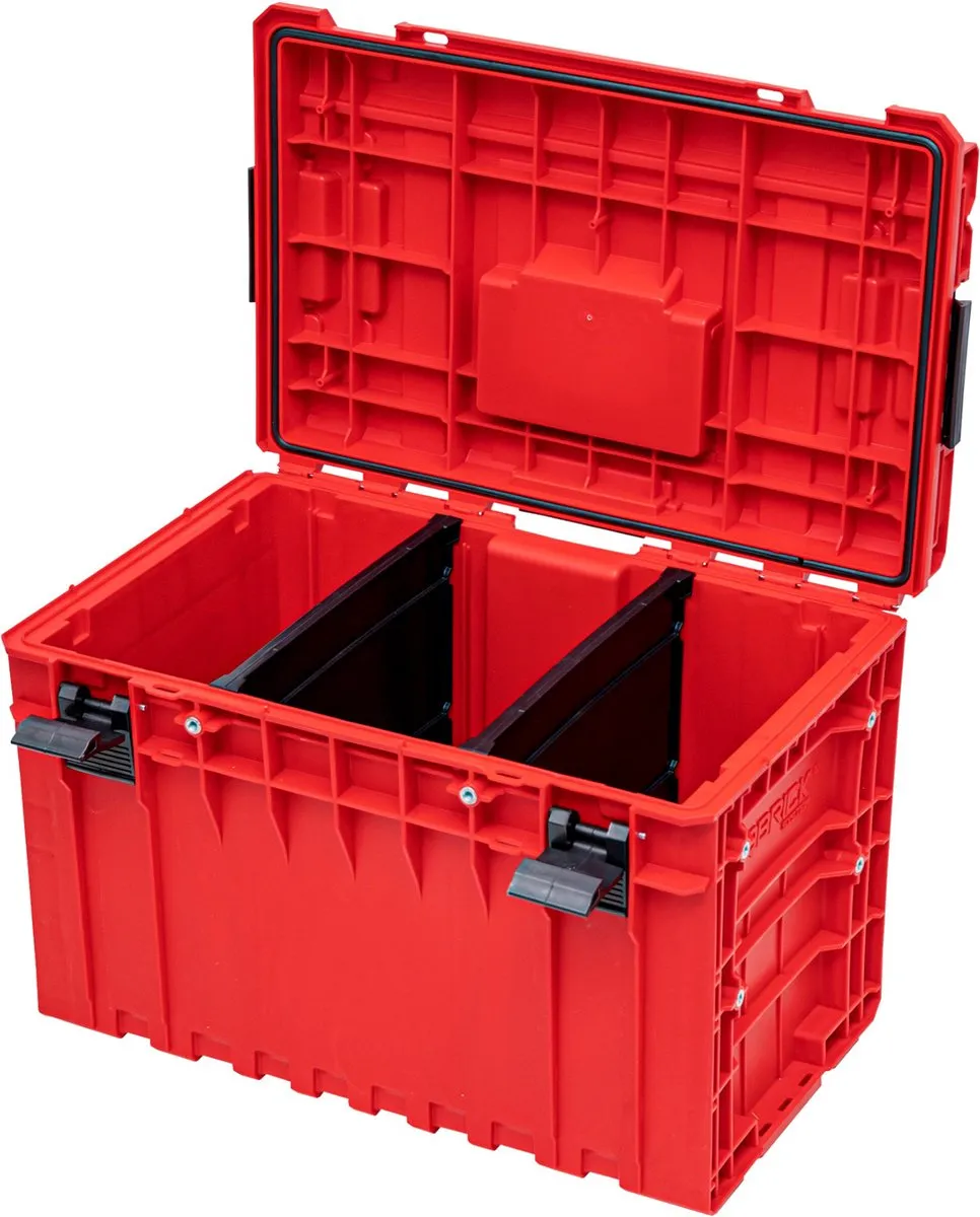 Toolbrothers RHINO XXL Gereedschapskoffer 52L - IP66 - Rood/Zwart - afbeelding 5 van 6