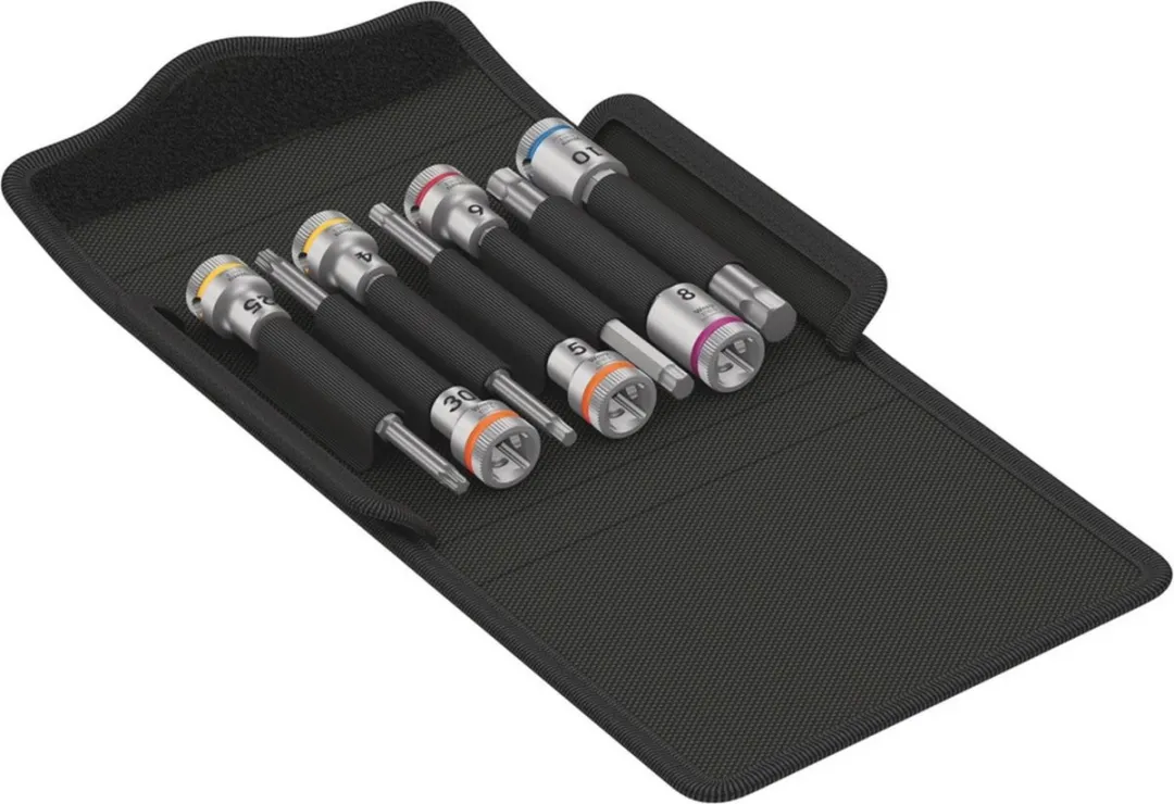 Wera Bicycle Set 8 05004176001 Dopsleutel-bitinzetset 3/8 - 7-delig