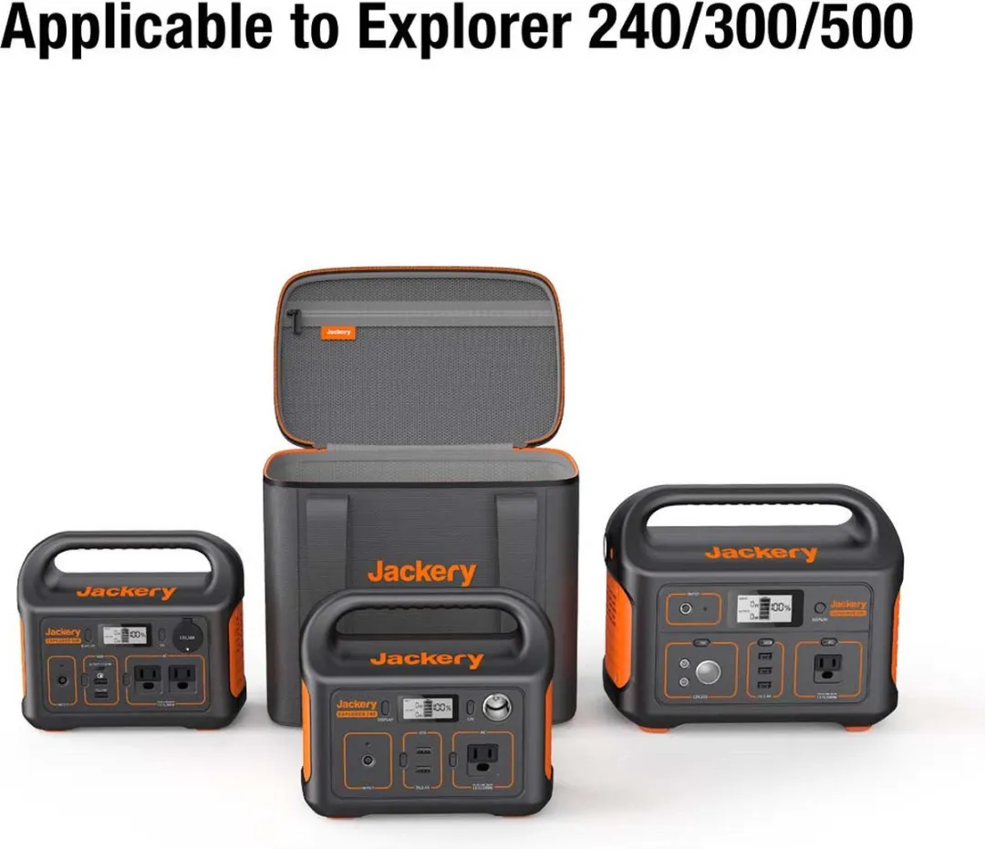 Jackery Draagtas Explorer 240/500 - Zwart