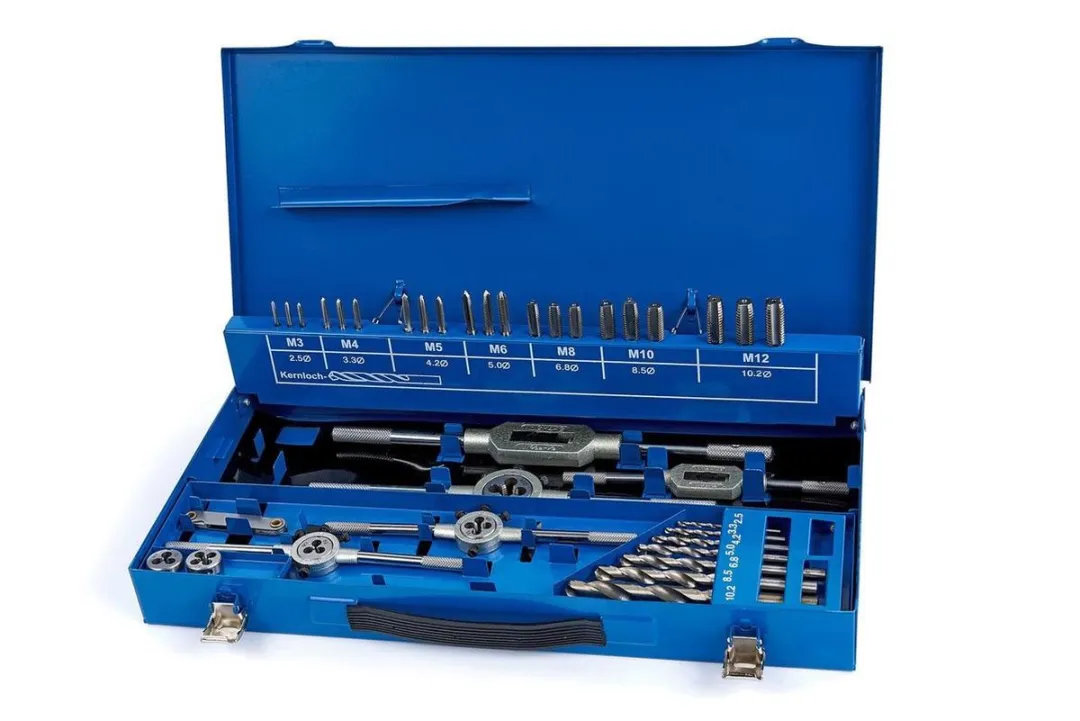 HBM M3-12 Tap en Snijset - 44 Stuks