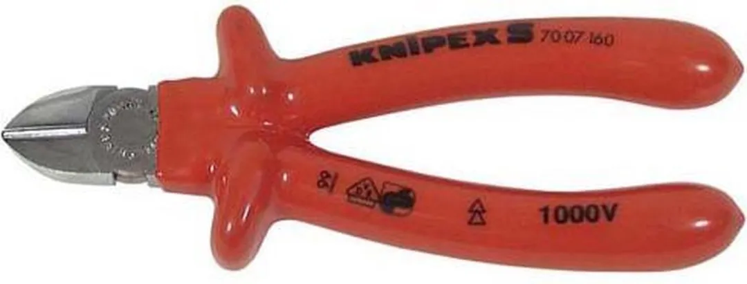Knipex 7007180 Zijsnijtang 180mm - Rood
