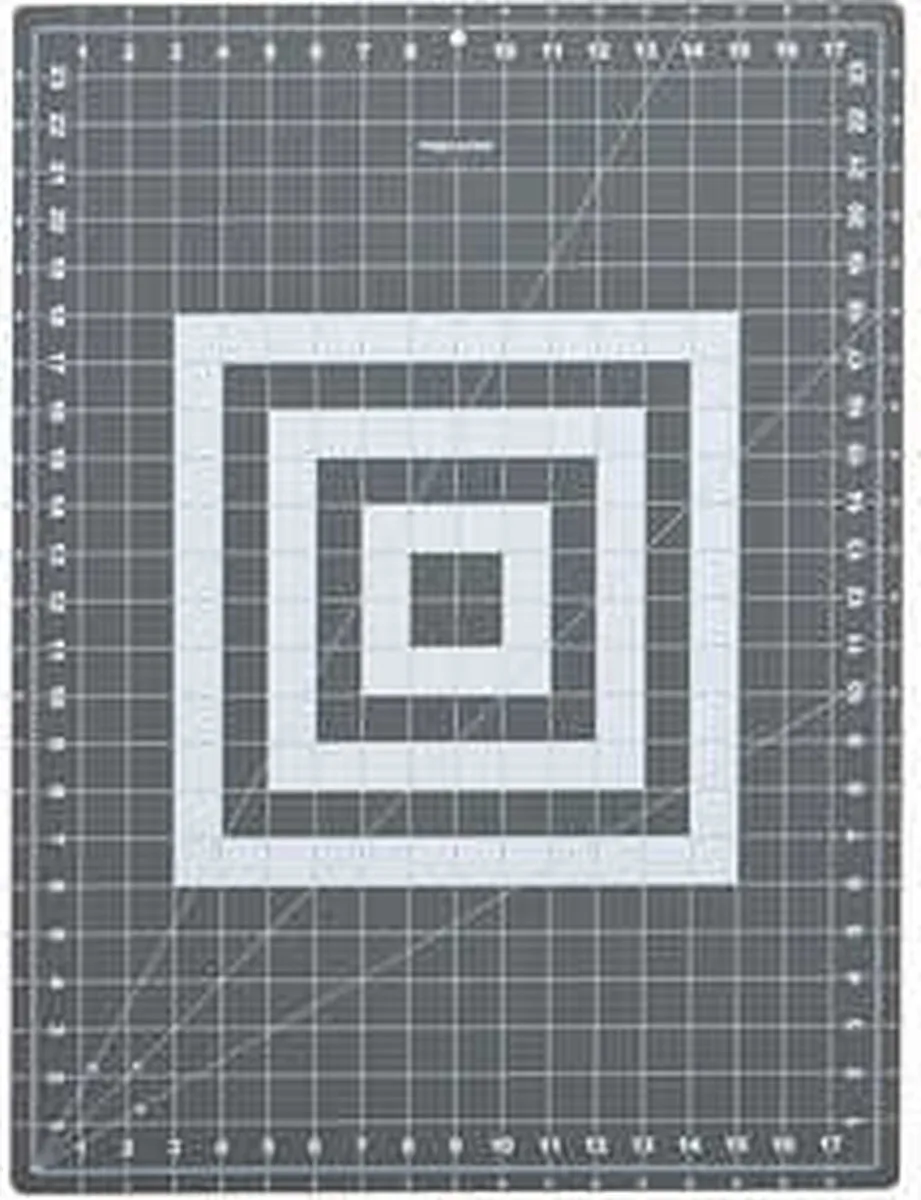 Fiskars Snijmat A2 45x60cm - Donkergrijs